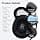 1 Pair Ear Pads for JBL Tune 700(700BT)/710(710BT)/720(720BT)/750(750BT,750BTNC), 760(760NC) Headphones with Helmets (Black) - Image 4