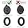 AK Bose QuietComfort 35 & QC 35 II Replacement Earpads with Soft Leather and Acoustic Foam for Bose QC 35II/35/15 QC2/AE2 - Image 6