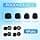 4 Pairs Silicone Replacement Earbuds, In-Ear Earbud Tips Comfortable and Soft Design Compatible with Sony WF-1000XM5 WF-1000XM4 WF-1000XM3 for Daily and Sports Headphones - Image 3