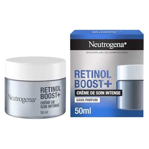 Neutrogena – Retinol Boost+ Intense Anti-Aging Night Cream (50 ml jar) – Retinol face treatment to combat visible signs of aging – Anti-wrinkle with plumping effect - Image 2