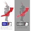 V7 V8 Trigger Button Compatible with Dyson SV10 SV11 Vacuum Cleaner Switch, Powerful Red Repair Accessory, Trigger Button - Image 5