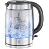Russell Hobbs Clarity Electric Glass Kettle (1L, 2200 W, Brita Maxtra Filter Cartridge & Anti-Limescale + Change Indicator, LED Lighting, Auto Stop,Auto Opening) 20760-57 - Image 2