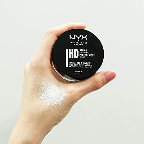 NYX Professional Makeup Poudre de Finition HD Studio, Poudre Libre, Fini Mat, Contrôle de la Brillance, Teinte : Translucent - Image 3