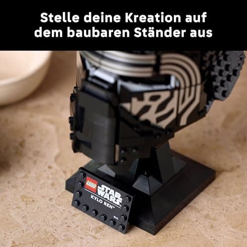 Lego Star Wars Kylo Ren Helmet Lego Kylo Ren 75415 with Tie-Interceptor Polybag 30685, Exclusive - Image 7