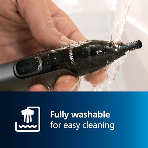 Philips Series 3000 - Nose, Ear and Eyebrow Trimmer - Fast and Accurate Hair Removal - PrecisionTrim Technology, Waterproof, Model NT3650/16 - Image 7