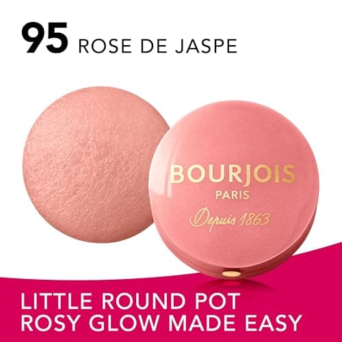 Bourjois Little Round Pot Blusher 95 Jasper Rose, 2.5 g - Image 5