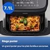Philips Air Fryer 1000 Series Flexible Basket with Removable Divider - 7.1L, RapidAir Technology, 10 Cooking Modes, 90% Less Fat, Compact Design, HomeID Application (NA154/00) - Image 5