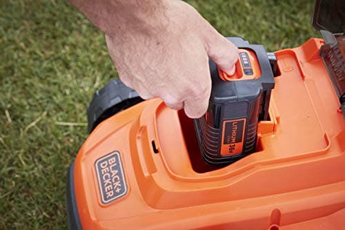 Black+Decker BCMW3336N Cordless Lawnmower (36 V, Cutting Width 33 cm, for Medium Areas up to 250 m², 5 Levels of Height Adjustment, 35 Litre Collector Basket, Delivered without - Image 7
