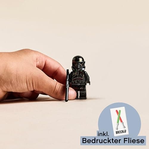 LEGO Star Wars Deathtrooper Figure Kit with Blaster Gun and Helmet - Alternative to Battle Pack, Minifigure Set, Imperial Death Tropler - Image 3