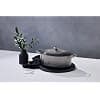 Le Creuset Signature Oval Enamelled Cast Iron Casserole Dish, 31 cm - Flint - Image 7