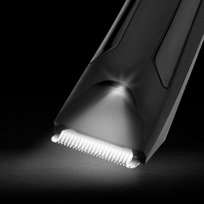 Body Hair Trimmer for Men - Pubic Hair Trimmer with Ceramic Blade Heads, Ball Shaver for Private Parties with LED Light and Display, IPX7 Waterproof Body Shavers for - Image 7