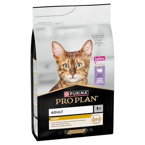 PURINA PRO PLAN | Light | Overweight and/or Overweight Adult Cat | Low Fat Dry Food to Help Weight Loss | Turkey | Bag | Pack of 1 x 3 kg - Image 4