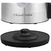 Russell Hobbs Electric kettle (hot water, tea, coffee, 1.7L, pressure opening lid, perfect pouring spout, removable and washable filter, LED lighting, stainless steel, 2400W) Heaton 27380-70 - Image 4