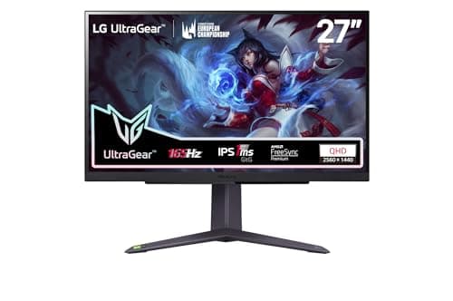 LG Ultragear 27GR75Q-B 27" IPS Gaming Monitor - IPS Panel QHD (2560x1440), 1ms GtG 165Hz, HDR 10, sRGB 99%, AMD FreeSync Premium, NVIDIA G-Sync Compatible, Tilt, Height Adjustable - Image 3