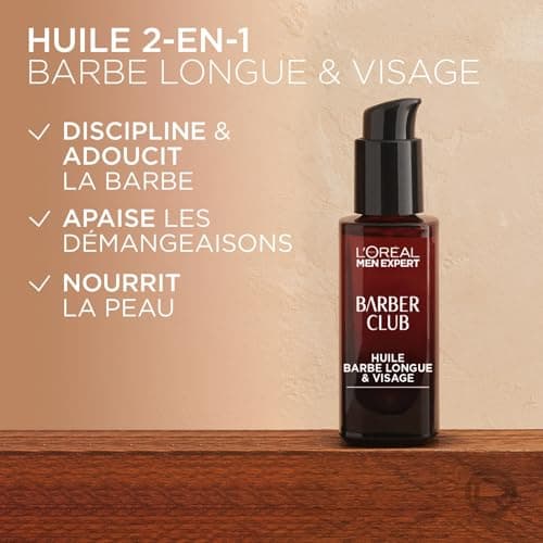 L'Oréal Men Expert Barber Club Long Beard & Face Oil - Image 6