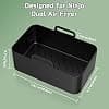 Air Fryer Accessory, For Ninja Foodi AF400EU AF300EU 9.5L, Air Fryer Pot for Instant Pot Dual Air Fryer, 2 Pieces Silicone Mould Air Fryer Accessories - Image 5