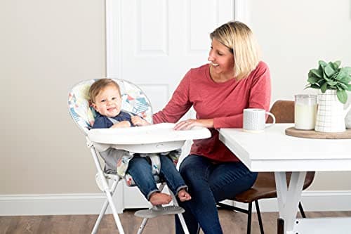 Graco Snack N' Stow High Chair with Compact Folding, Lightweight Weighing Only 5.4kg and Freestanding Folding, Splodge - Image 6