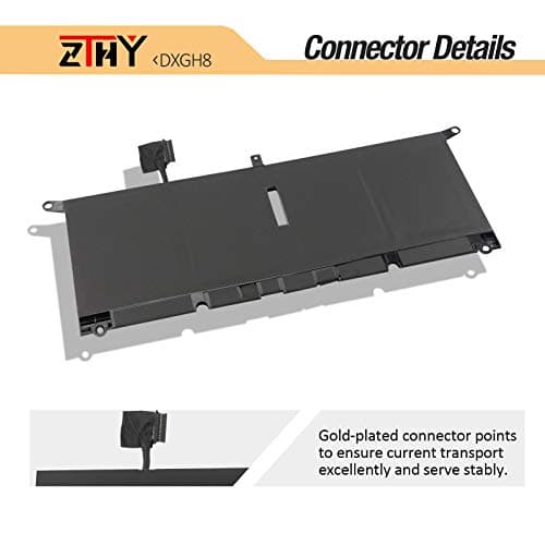 K KYUER DXGH8 Battery for Dell Inspiron 13 7000 7390 7391 7490 5390 5391 XPS 13 9305 9370 7390 9380 2019 Dell Latitude 3301 E3301 Vostro 13 5 000 5 390 5391 H754V V48RM G8VCF 451-BCDX 52WH Battery - Image 6