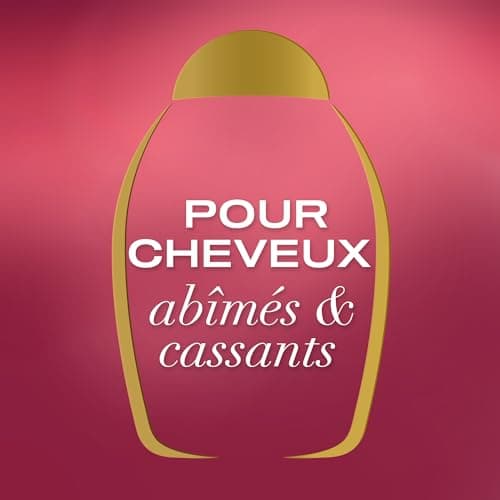 OGX - Shampooing Force & Longueur Huile de Kératine (flacon de 385 ml) – Shampoing anti-casse pour fortifier et renforcer les cheveux – Soin cheveux réparateur pour une chevelure éclatante de santé - Image 8