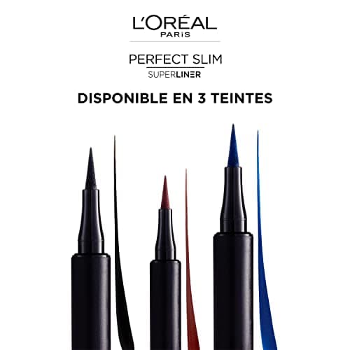 L'Oréal Paris – Waterproof Eyeliner – Ultra-Fine Line – Long-Lasting Intense Colour – Perfect Slim Super Liner – Colour: Intense Black - Image 7