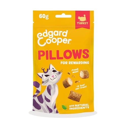 Edgard & Cooper Cat Treats, Turkey Filled (1x60g), Rich in Fresh Meat, Cereal Free, Less than 2 kcal, Natural Ingredients, No Sugar Added - Image 3