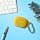 kwmobile Case Compatible with Sony WF-1000XM5 - Headphone Case Silicone Protective Case - Yellow - Image 4