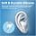 MMOBIEL Replacement Tips for Samsung Galaxy Buds 3 Pro 3 Pairs(S/M/L) Silicone Earbuds - Non Slip Noise Reduction Comfortable Fit - Compatible Charging Case (White) - Image 6