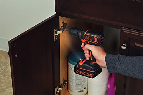 BLACK+DECKER BDCDC18-QW Perceuse-Visseuse sans fil - 650 trs/min, 18V, Sans coffret, 1 batterie - Image 7