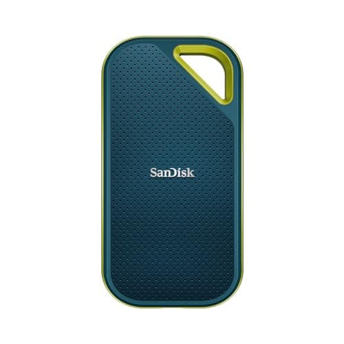 SANDISK Extreme Pro 1TB External Solid State Drive (Up to 2000MB/s Read/Write, 256-Bit AES Hardware Encryption, 3m Drop Protection) Monterey - Image 2
