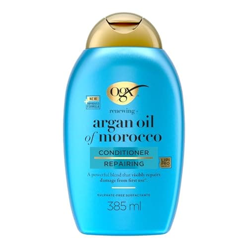 OGX | Moroccan Argan Oil Repair Conditioner (385ml Bottle) - Hair Care for Dry and Damaged Hair - Sulfate Free Conditioner - Image 2