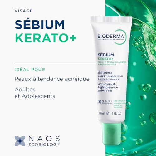 BIODERMA Sébium Kérato+ - Removes pimples and blackheads - Anti-blemish and anti-mark cream - Acne-prone skin - Dermatologist prescribed - 30ml tube - Image 3