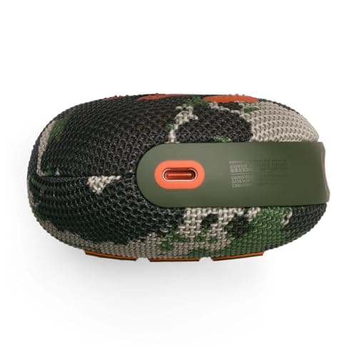 JBL Clip 5, ultra-portable Bluetooth speaker, built-in carabiner, JBL Pro, powerful bass, 12 hours of battery life, Playtime Boost function, IP67 water and dust resistant, camouflage design - Image 4