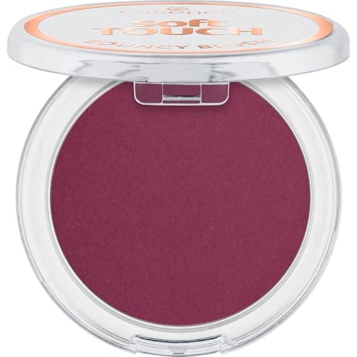 essence soft TOUCH BOUNCY BLUSH 40 roses in berry, cream-to-powder blush, cold berry shade, matte finish, soft and caring texture, 5 g - Image 3