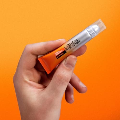 L'Oréal Men Expert - Roll-On Anti-Cernes & Anti-Poches pour Homme - Hydrate & illumine - Concentré en Vitamine C & Caféine - Usage Quotidien - Hydra Energetic - 10 ml - Image 7