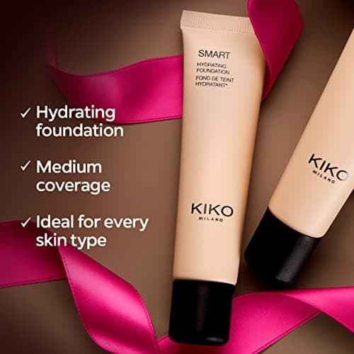 KIKO Milano Smart Hydrating Foundation 15 - N 20 | Moisturizing and Uniforming Fluid Foundation - Image 4