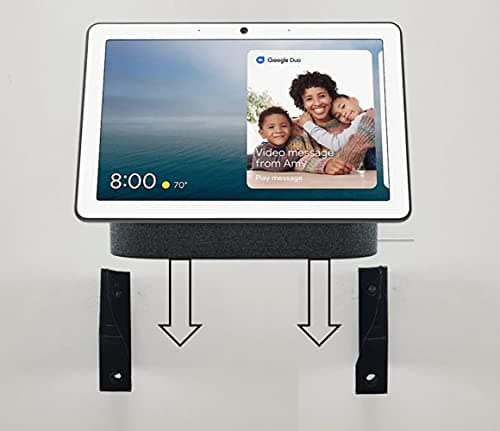 Google Nest Hub Max Wall Mount for 10 Inch Touch Screen (Black) - Image 2