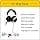 Jabra Evolve 80 MS Wired Stereo Over-Ear Headset – Microsoft Optimised Headphones with Active Noise Cancellation – USB and 3.5 mm Jack Connections – Black (Refurbished) - Image 7