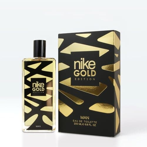 NIKE - Gold Edition, Eau de Cologne pour homme, 200 ml, Parfum en spray, Eau de toilette naturelle et masculine, Arôme d'agrumes épicé, Parfum frais, élégant et longue durée - Image 5
