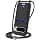 xinyunew Case for Google Pixel 9/9 Pro with Lanyard, Neck Strap Rope Silicone Case with Adjustable Chain for Google Pixel 9/9 Pro, Shoulder Strap, Card Holder, Black - Image 2