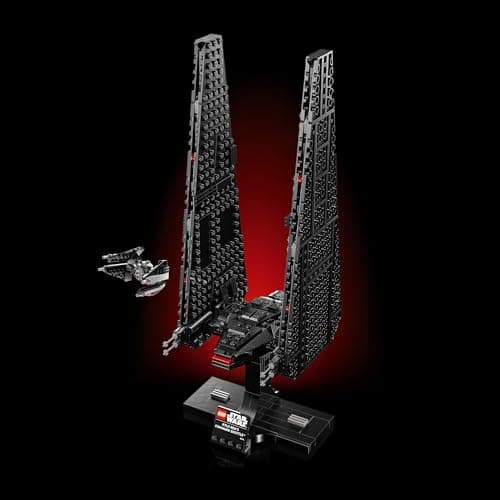 Lego Star Wars Kylo Ren Command Cabin - Kylo Ren Lego Shuttle with Printed Tiles, Lego 75406 - Image 6