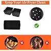 Air Fryer Mould, Air Fryer Accessories for Ninja Foodi Flexdrawer 10.4L AF500EU, 3-Piece Set, Silicone Mat for Fryer, Ninja Air Fryer Mould, Air Fryer Accessories - Image 7