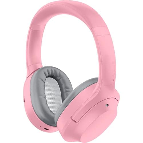 Razer Opus X - Wireless Low Latency Headphones with Active Noise Cancelling ANC (40mm Speakers, Built-in Microphone, Up to 40 Hours of Battery) Pink Quartz - Image 2