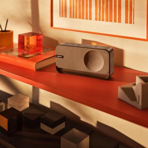 Bose Soundlink Home Enceinte, Premium, Enceinte d’étagère Portable, sans Fil et Bluetooth, Jusqu’à 9 Heures d’autonomie, Gris Froid - Image 4