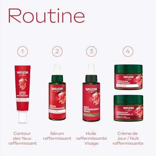 WELEDA - Firming Day Cream Pomegranate and Maca - Firming anti-ageing care for women over 40 - Reduces wrinkles and firms - Mature skin - NATRUE - Vegan - 40 ml - Image 6