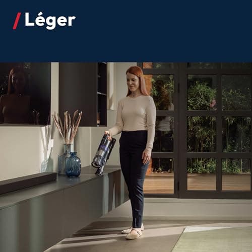 Hoover HF1 Plus Powerful Lightweight Cordless Broom Vacuum Cleaner, 165 W, Anti-tangle Brush, Multi-Floor LED Lighting, Turbo Mode, 1 Click Empty, Removable Battery, Parking Position HF1PZ10H - Image 4