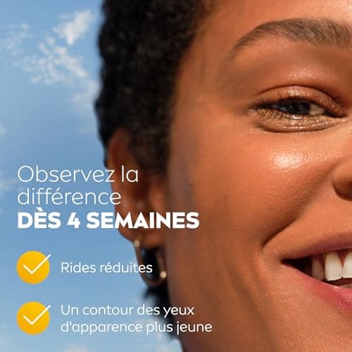 NIVEA Q10 Energy Soin Contour des Yeux (1x15 ml), crème anti rides yeux enrichie vitamine C & Guarana antioxydants, crème anti-âge anti-cerne yeux peaux ternes et fatiguées - Image 6