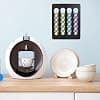 Nespresso Coffee Capsule Holder Compatible with Nespresso - 20 Coffee Capsule Holder 25 x 20 cm for Kitchen Walls and Cabinets (Self-Adhesive) - Image 5
