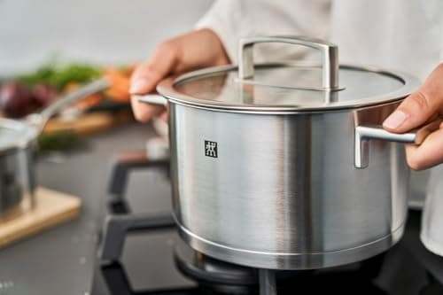 ZWILLING Cookware Set, Stainless Steel, Matt Set of 5 Saucepans - Image 6