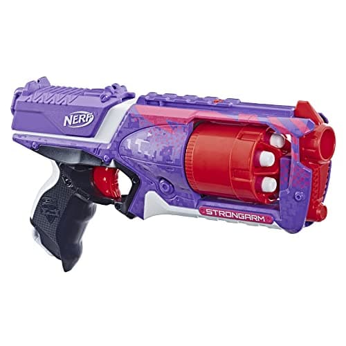 Nerf Elite Strongarm Purple & Red & Official Nerf Elite Darts - Amazon Exclusive E5751F030 - Image 2