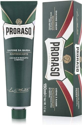 Proraso | Refreshing shaving cream (tube of 150 ml) – Invigorating shaving cream with eucalyptus oil and menthol – Made in Italy - Image 3